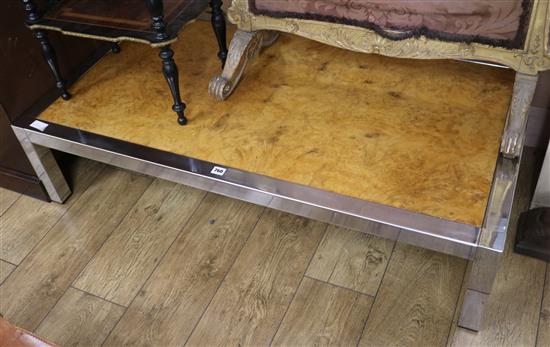 A coffee table, W.130cm
